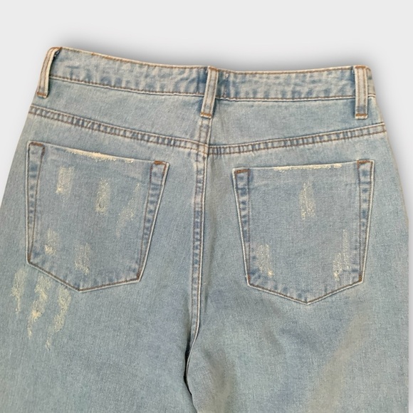 NWT Princess Polly Erissa Knee Rip Jeans - Picture 8 of 11